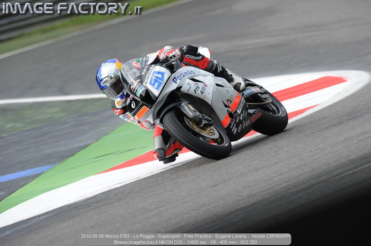 2010-05-08 Monza 0763 - La Roggia - Supersport - Free Practice - Eugene Laverty -  Honda CBR600RR